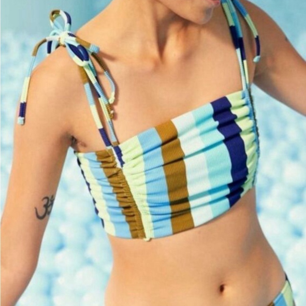 NWT AERIE LONGLINE SWIM TOP XL